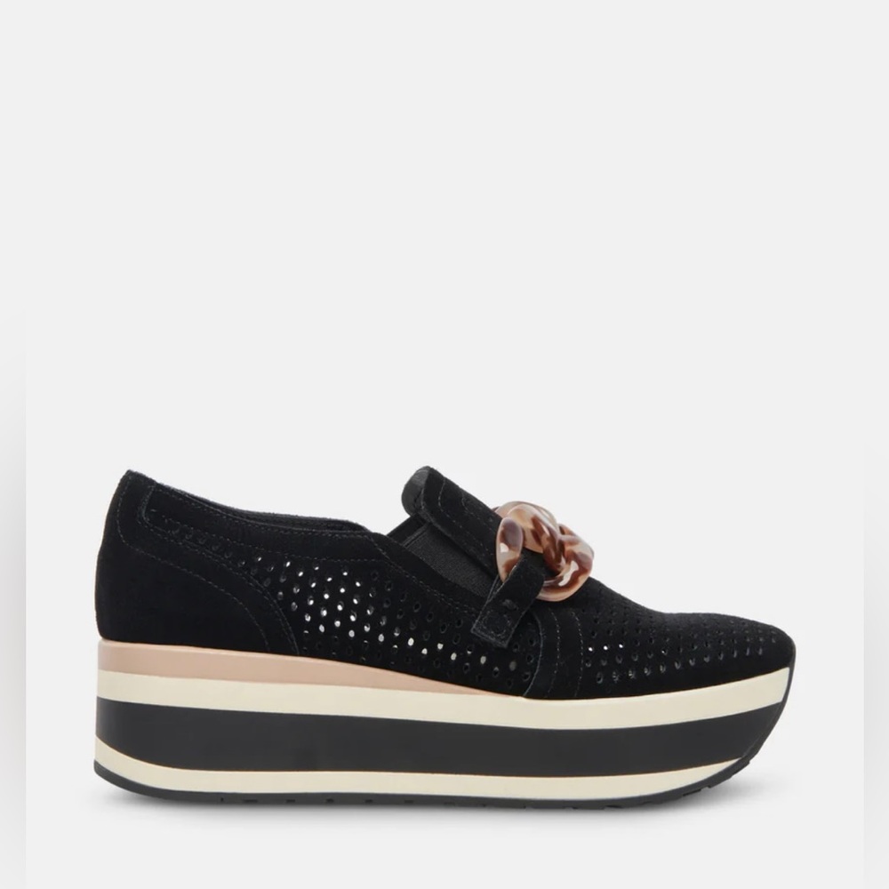 New! Dolce Vita Jhenee Perforated Sneakers Size 6.5